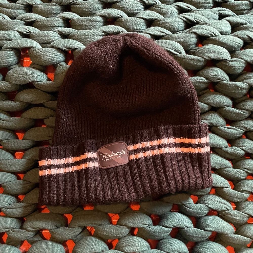 Tracksmith Varsity Merino Running Beanie, OS